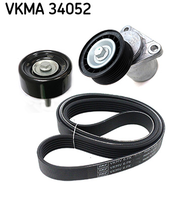 V-Ribbed Belt Set - VKMA 34052 SKF